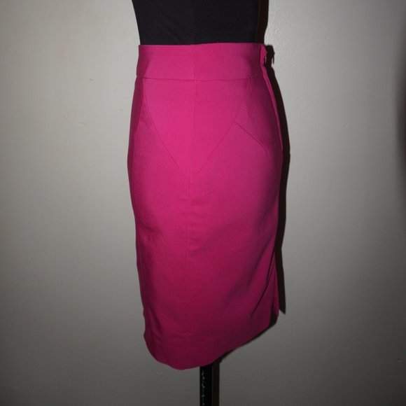 Hot Pink H&M Pencil Skirt - Picture 7 of 8